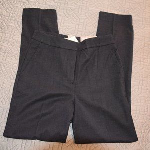 NWT H&M Career trousers pants sz 0 dark blue